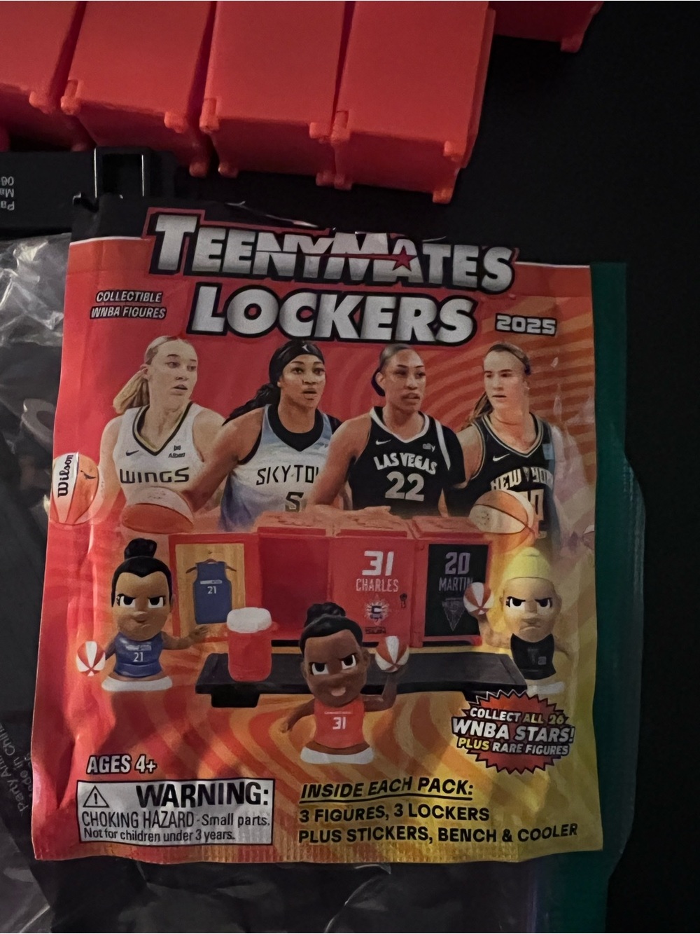 Lockers 2025 WNBA Collectibles!!!